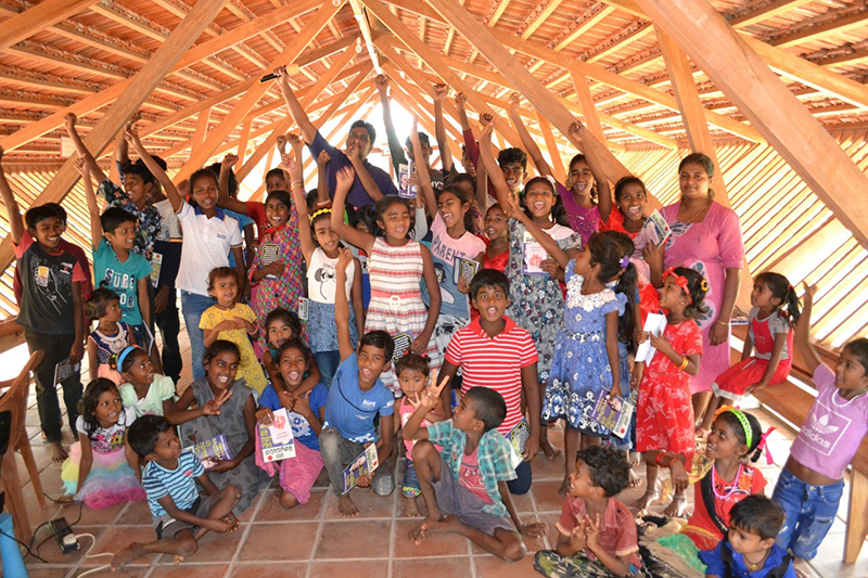 The feeding program for Gypsies and less privileged kids  in Kanadara Village, Anuradhapura Districts, Sri Lanka 